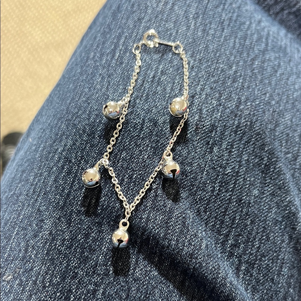 Avon Silver Jingle bells Bracelet